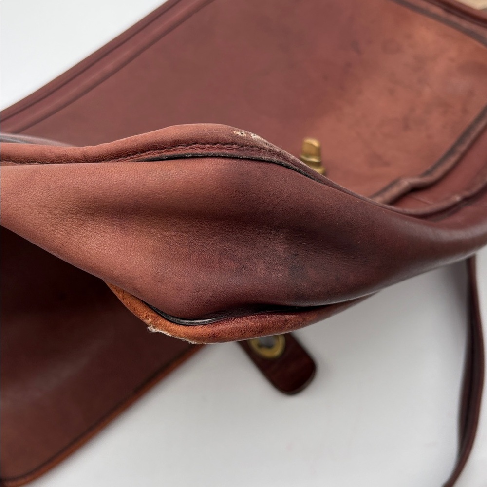 Vintage Coach Metropolitan Leather Briefcase Bag USA BLEMISH - Picture 9 of 15